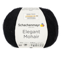 Schachenmayr elegant Mohair 25g schwarz