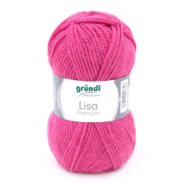 Gründl Lisa Premium uni 50g pink