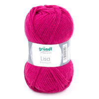 Gründl Lisa Premium uni 50g fuchsia