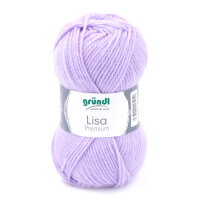 Gründl Lisa Premium uni 50g flieder
