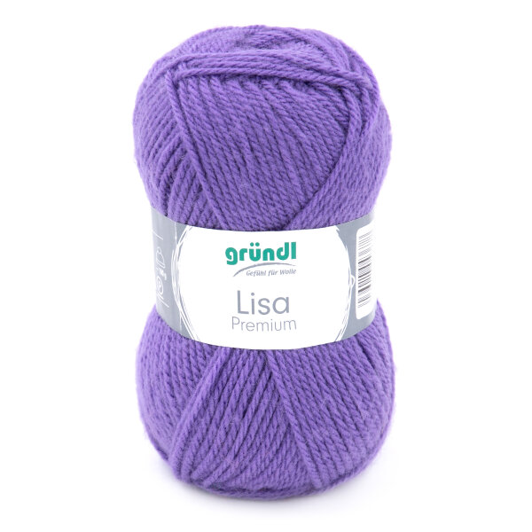 Gründl Lisa Premium uni 50g lila