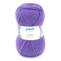 Gründl Lisa Premium uni 50g lila