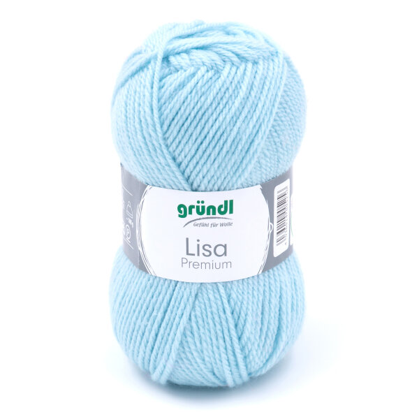 Gründl Lisa Premium uni 50g hellblau