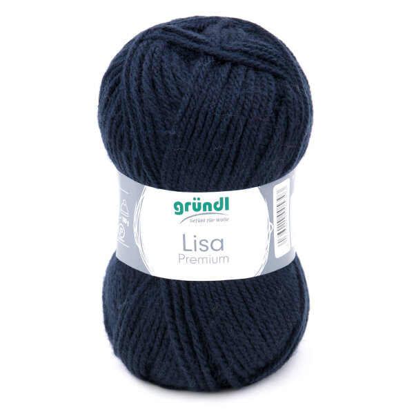 Gründl Lisa Premium uni 50g marine