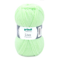 Gründl Lisa Premium uni 50g helles neongrün