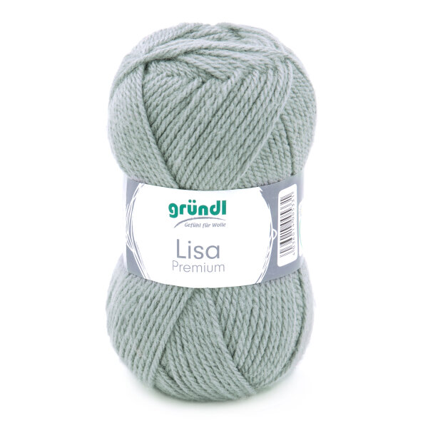 Gründl Lisa Premium uni 50g kieselgrau