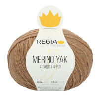 Regia Merino Yak 100g puder meliert