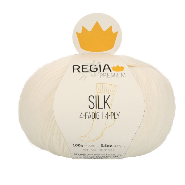 Regia Silk 100g weiß