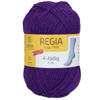 Regia uni 4 fädig 50g violett