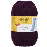 Regia uni 4 fädig 50g aubergine