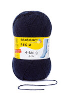 Regia uni 4 fädig 100g marine