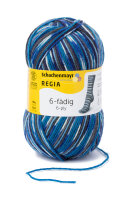 Regia Color 6 fädig 150g irland petrol color