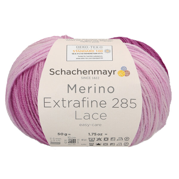 Schachenmayr Merino Extrafine 285 Lace 50g orchid