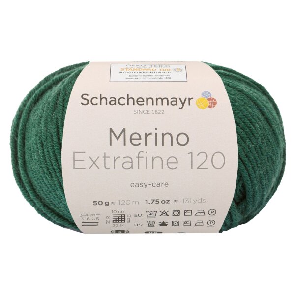 Schachenmayr Merino Extrafine 120 50g tanne