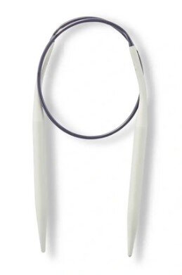 Prym Alu-Rundstricknadeln grau 40cm 6,0 mm
