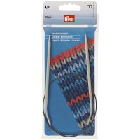 Prym Alu-Rundstricknadeln perlgrau 60cm 4,0 mm
