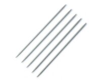 Prym Alu-Strumpfstricknadeln perlgrau 15cm 2,5 mm