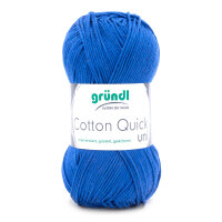 Gründl Cotton Quick uni 50g Farbe 89 royalblau