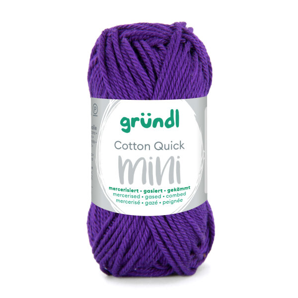Gründl Cotton Quick Mini 109 pflaume
