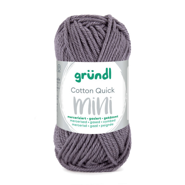 Gründl Cotton Quick Mini 110 mausgrau