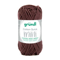 Gründl Cotton Quick Mini 122 schokolade