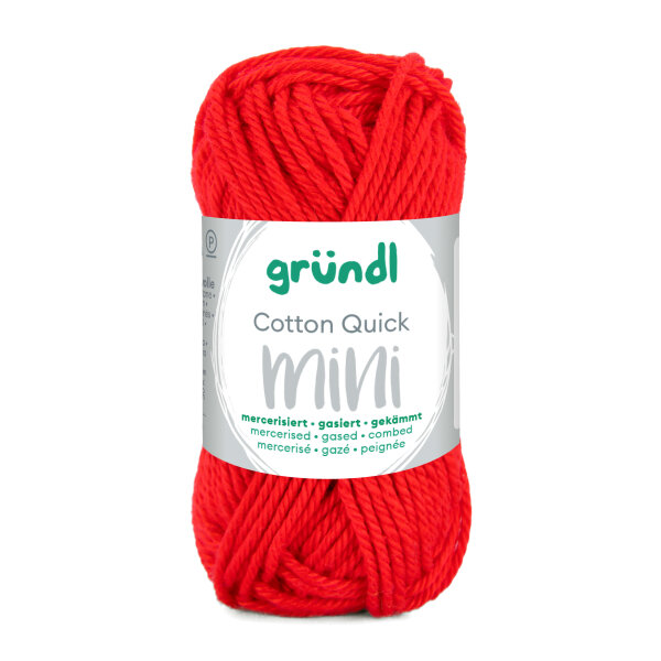 Gründl Cotton Quick Mini 156 feuerrot