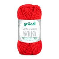 Gründl Cotton Quick Mini feuerrot