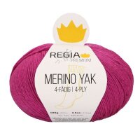 Regia Merino Yak 100g 7524 pink meliert