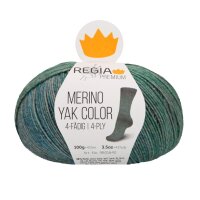 Regia Merino Yak color 100g 8511 jade grey Color
