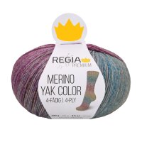 Regia Merino Yak color 100g 8414 amethyst color