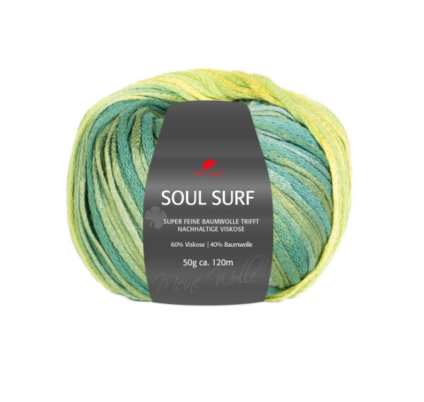 ProLana Soul Surf 50g grün / gelb 81