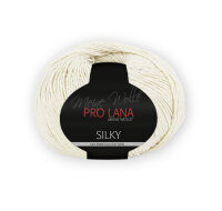 ProLana Silky 50g rohweiß 02