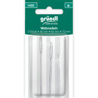 Gründl Wollnadeln , Metall 3 Stück