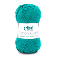 Gründl Cotton Quick uni 50g Farbe 90 smaragd