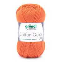 Gründl Cotton Quick uni 50g Farbe 146 mandarine