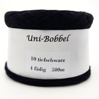 Optiwolle Uni Bobbel tiefschwarz