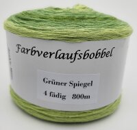 Optiwolle Farbverlaufsbobbel "grüner Spiegel"