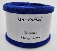 Optiwolle Uni-Bobbel enzian