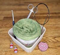 Optiwolle Pärchen - melierte Bobbel mit 2 Farben 4...