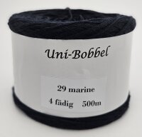 Optiwolle Uni-Bobbel marine