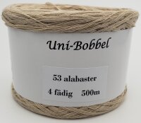 Optiwolle Uni-Bobbel alabaster