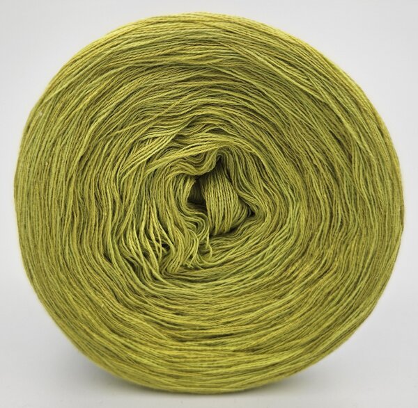 Optiwolle Pärchen - melierte Bobbel mit 2 Farben 4 fädig, 400m kiwi - limette
