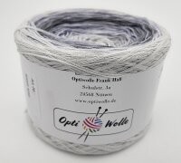 Optiwoole Farbverlaufsbobbel "grauer Spiegel"