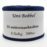 Optiwolle Uni-Bobbel, mitternachtsblau