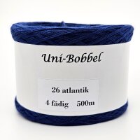 Optiwolle Uni-Bobbel, atlantik
